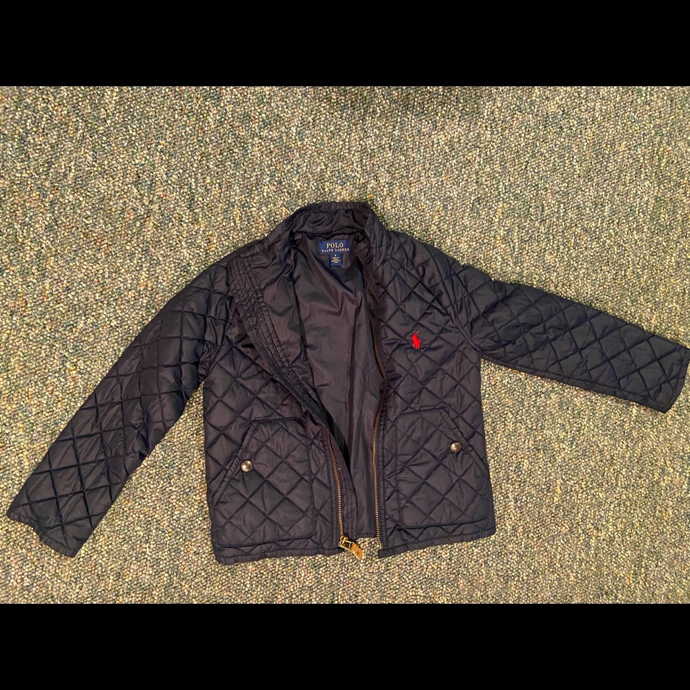 Polo Ralph Lauren Boys size 6. Color is Navy. Great condition.